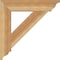 Ekena Millwork Traditional Traditional Rough Sawn Bracket, Western Red Cedar, 4"W x 22"D x 22"H BKT04X22X22TRA01RWR - alternate 3